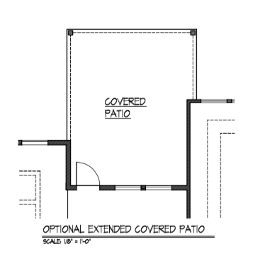Extended Covered Patio