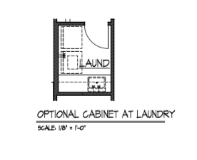 Cabinet at Laundry