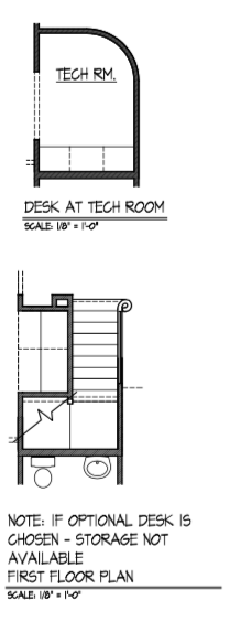 Desk at Tech Room