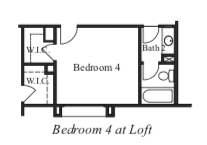 Bedroom 4 at Loft