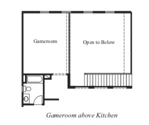 Game Room above Kitchen 
