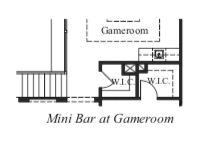Mini Bar at Game Room