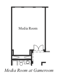 Media Room at Game Room
