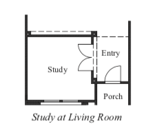 Study at Living Room
