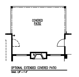 Extended Covered Patio