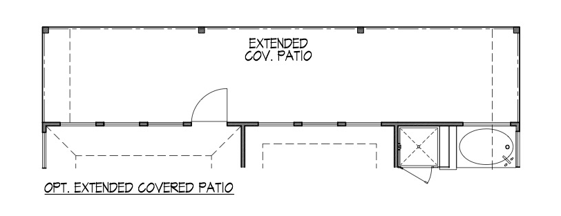 Extended Covered Patio