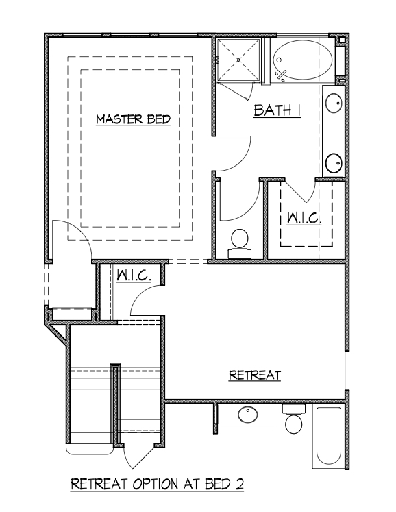 Retreat Option at Bedroom 2