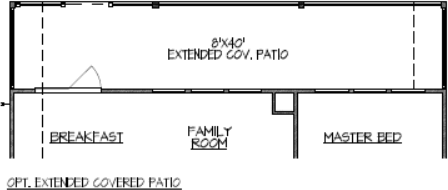 Extended Covered Patio