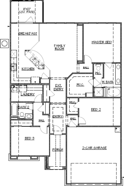 1663 Floor Plan