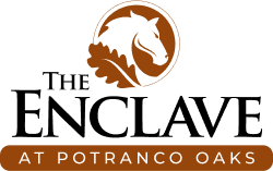 Enclave at Potranco Oaks neighborhood logo