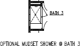 Optional Mudset Shower @ Bath 3
