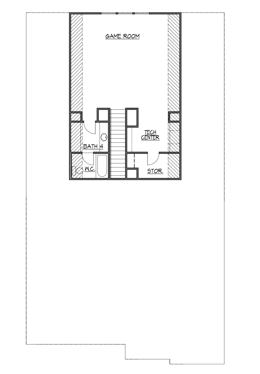2830 2nd story floor plan
