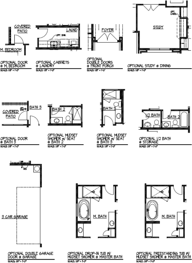 Floorplan Options