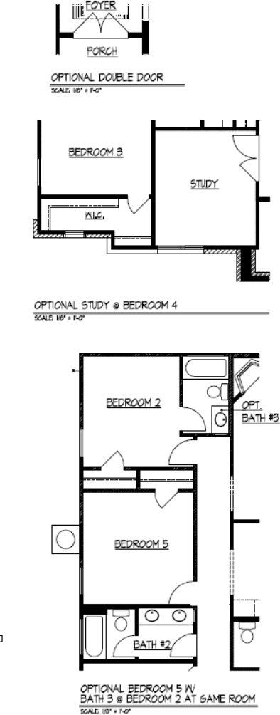 Floorplan Options