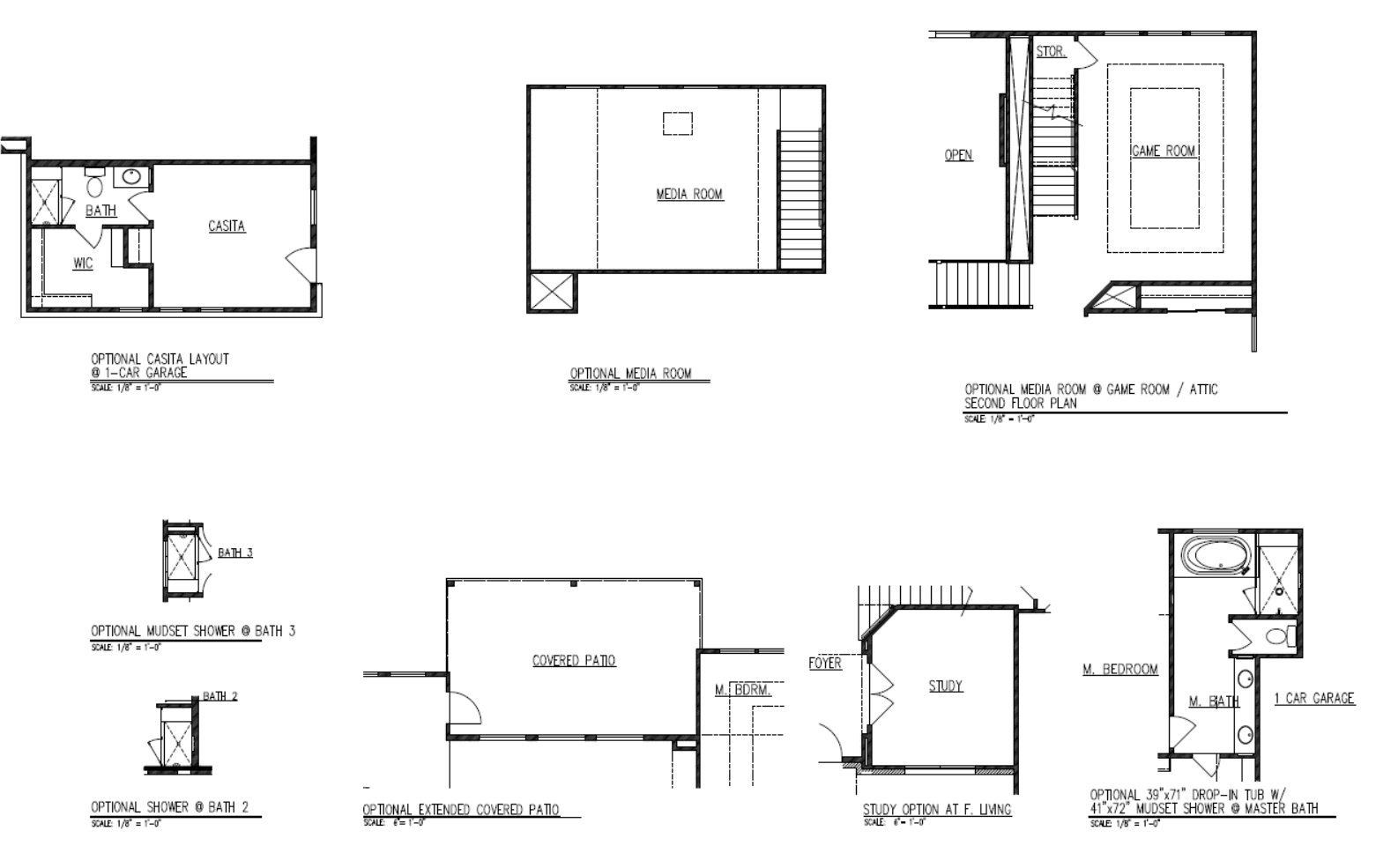 Floorplan Options