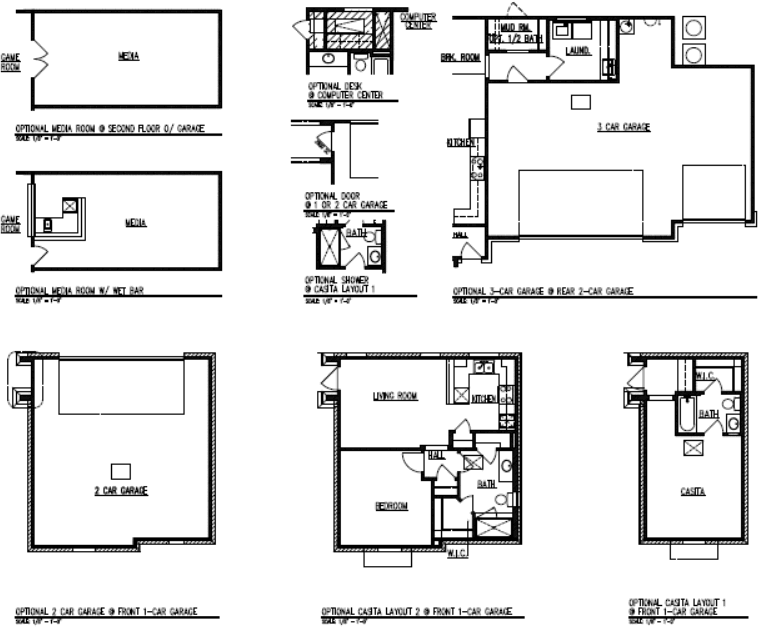 Floorplan Options
