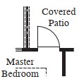 Patio Door at Master Bedroom