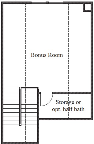 Second Story Plan - Bonus Room at Tech Center