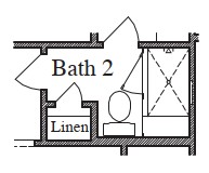 Mud Set Shower with Seat and Niche at Bath 2