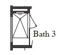 Mud Set Shower with Seat and Niche at Bath 3