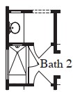 Mud Set Shower with Seat and Niche at Bath 2