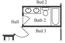 Double Vanity at Bathroom 2