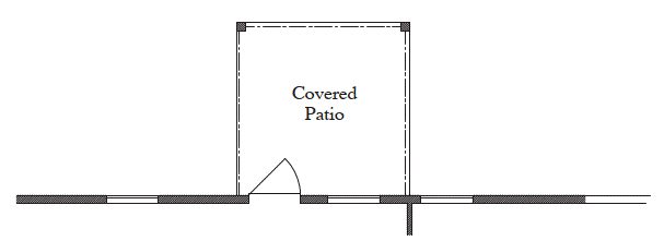 Covered Patio