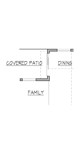 Sliding Glass Door at Dining 