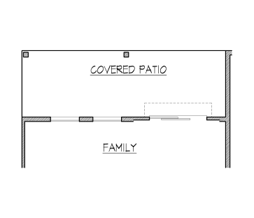 Sliding Glass Door at Family
