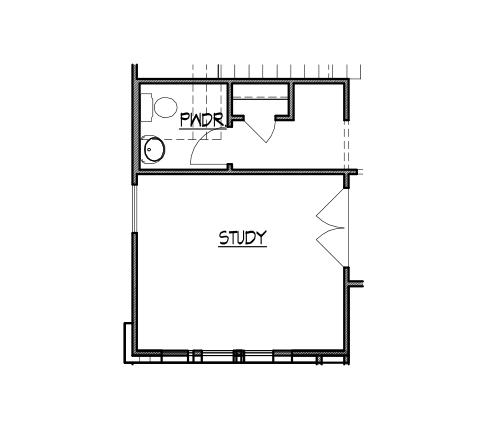 Study at Flex with Full Lite Doors