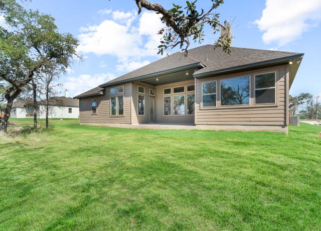 Backyard and Covered Patio