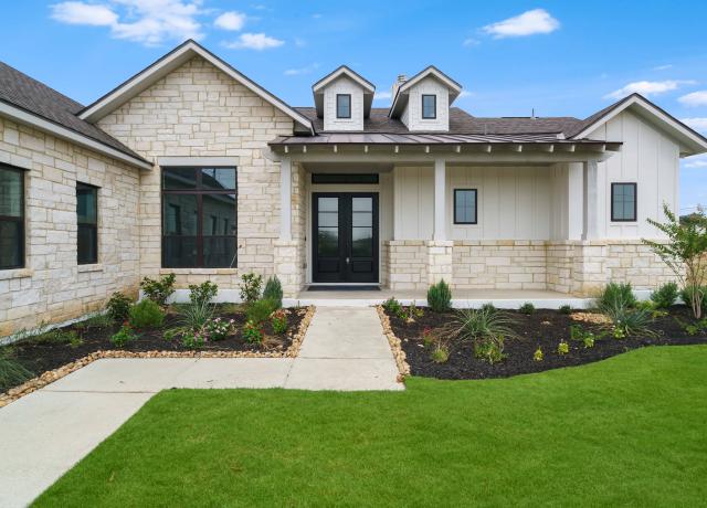 Front doors  2674 Plan Timbers La Vernia