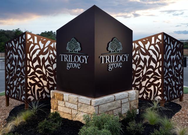 Trilogy Grove Entrance
