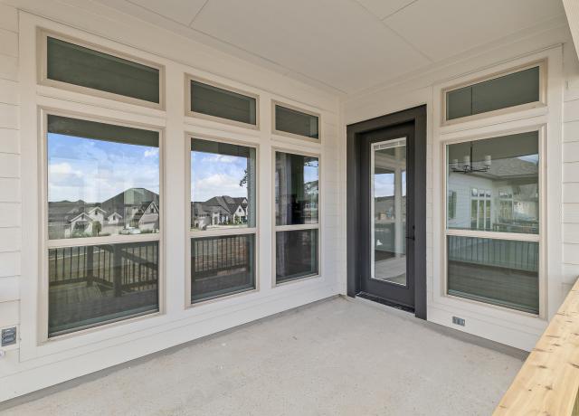Covered patio