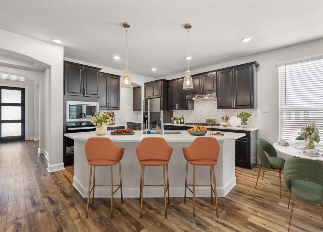 Virtually Staged Kitchen