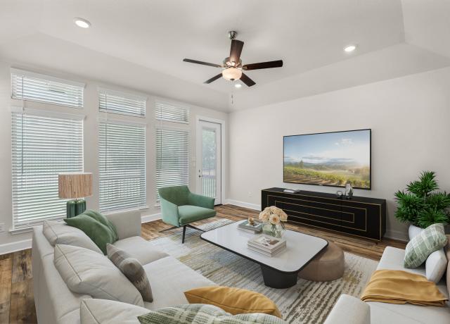 Staged Living Room