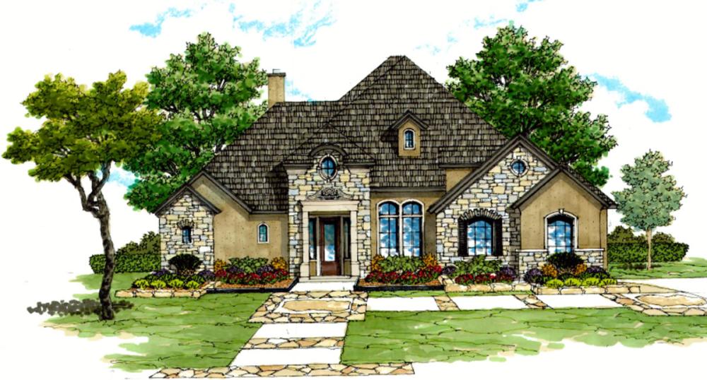 Home Plan 2674 Elevation B